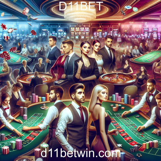 A Imersão do Cassino Ao Vivo na D11BET